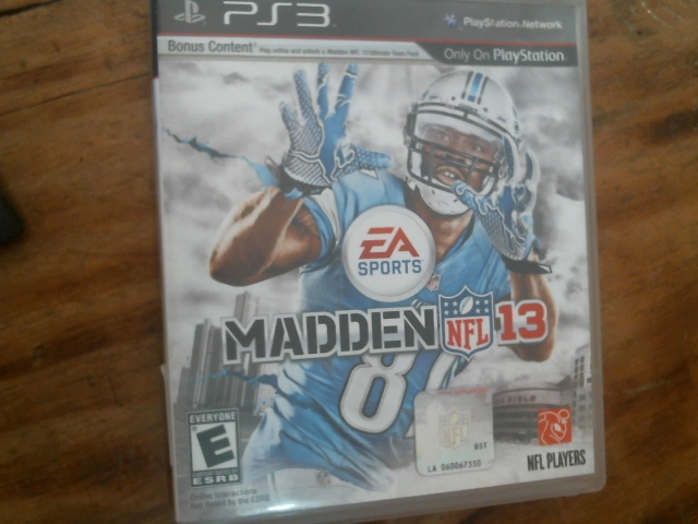Precio 6 000,00 madden 13  juego de ps3