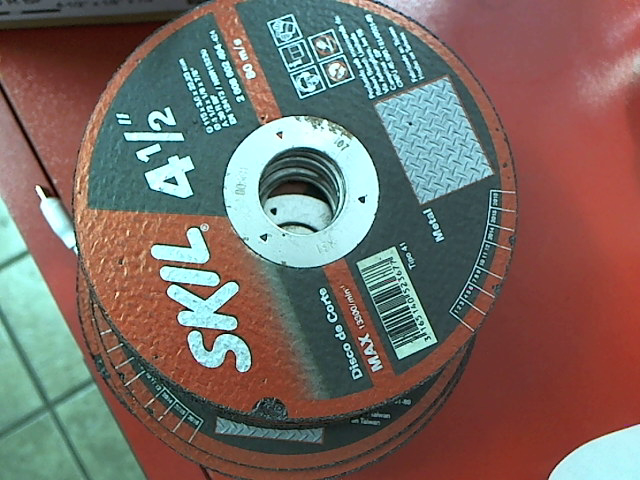 Precio 800,00 skil  disco de corte para metal de 4-12 x 3mm