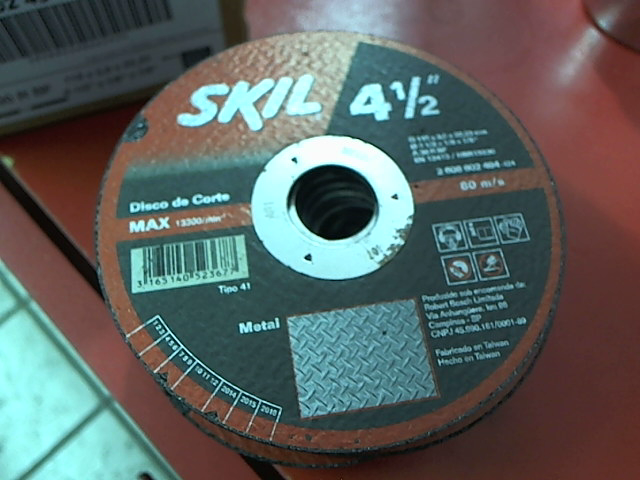 Precio 800,00 skil  disco de corte para metal de 4-12 x 3mm