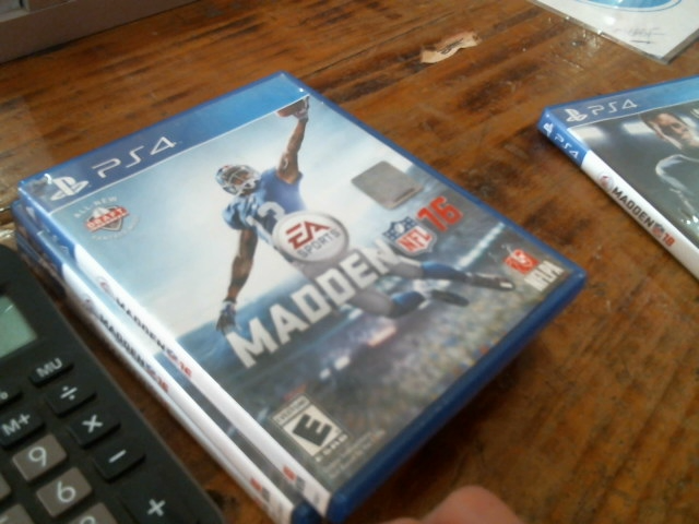 Precio 4 000,00 madden 16  juego de ps4