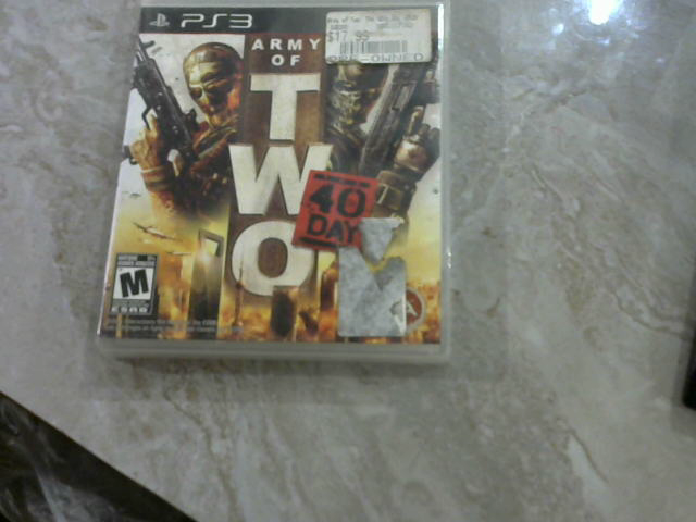 Precio 5 000,00 army of two  juego ps3