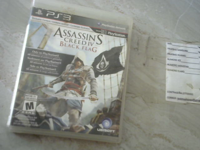 Precio 5 000,00 assassins creed black flag juego ps3