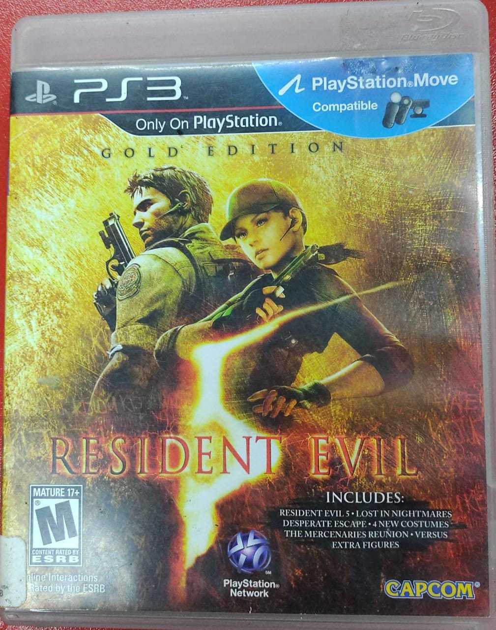 Precio 8 000,00 PS3  resident evil gold edition