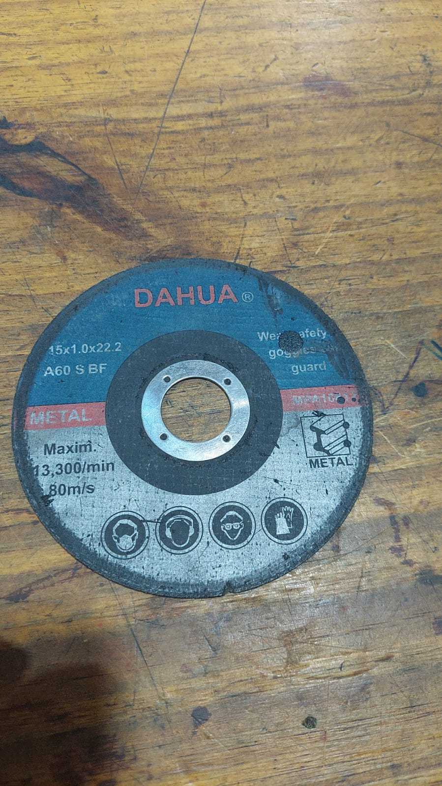 Precio 1 200,00 dahua  Disco corte fino 4.5 pulgadas