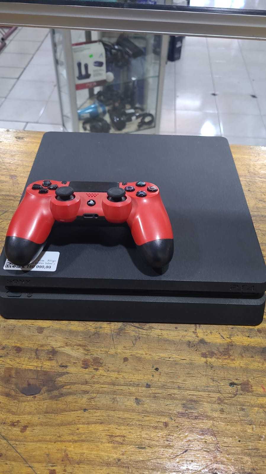 Precio 100 000,00 sony ps4 slim Consola con 1 control 500gb