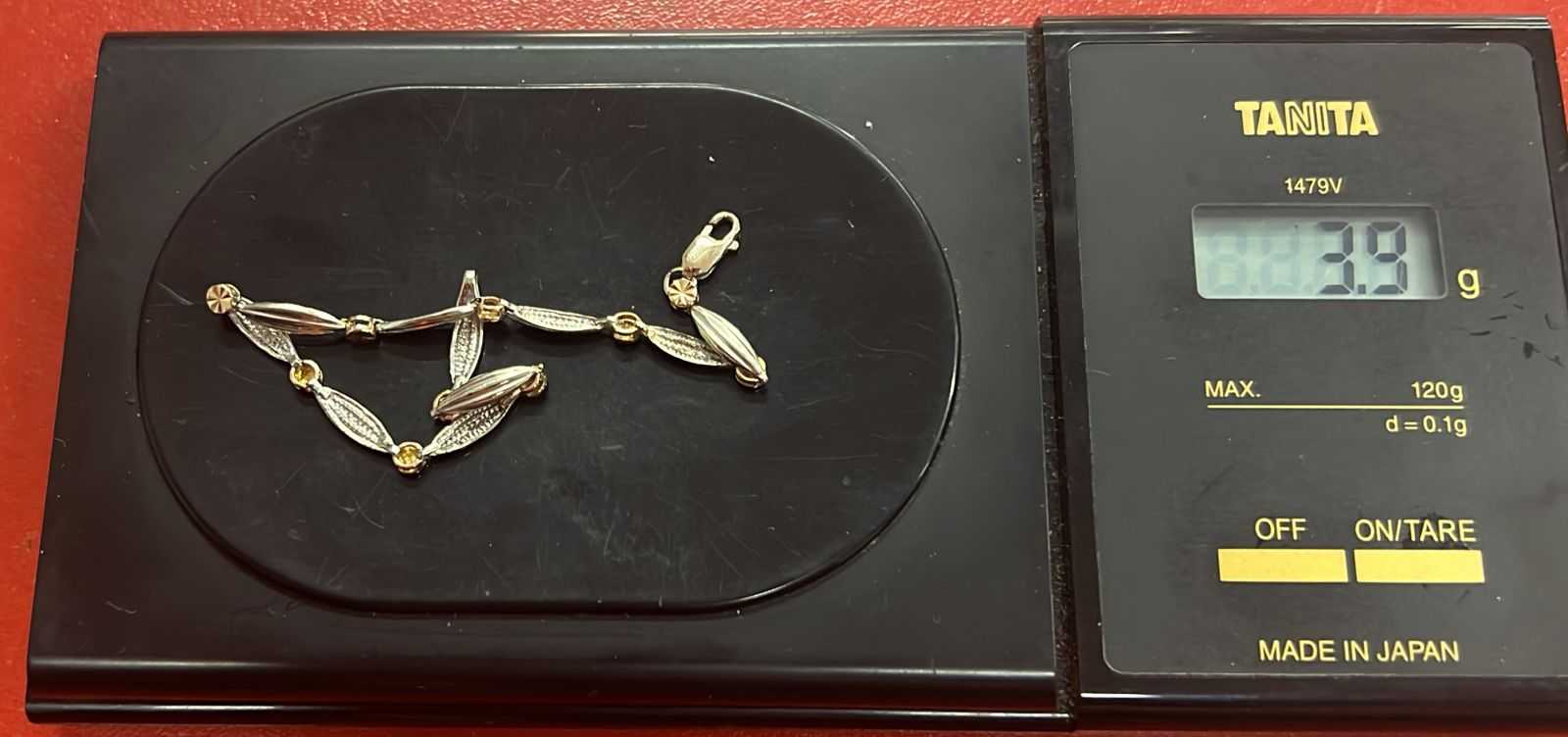 Precio 156 000,00   Pulso de oro blanco y oro rosa largo 16cm