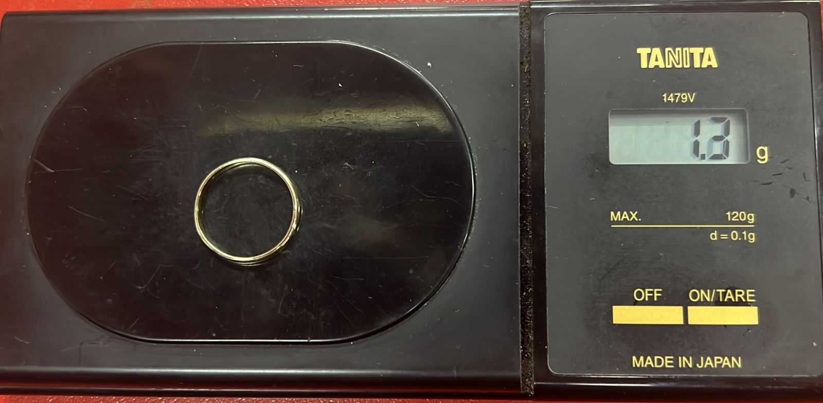 Precio 32 500,00   Anillo liso talla 6 12