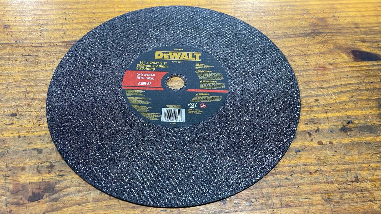 Precio 4 000,00 dewalt  Disco corte 14 pulgadas