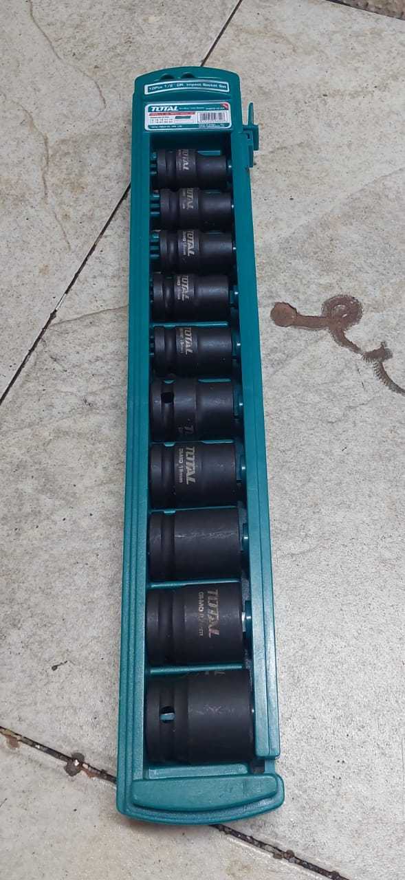 Precio 25 000,00 total  Juego de cubos cortos de impacto 12 10 píezas