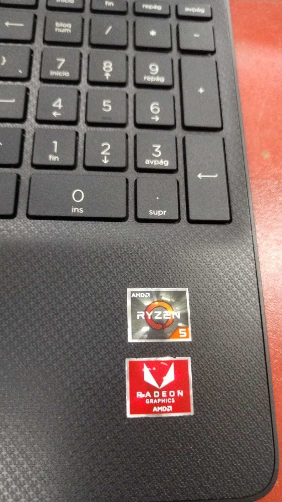 Precio 125 000,00 hp  Potatil ryzen  5 3450U  4gb ram SSD 250gb