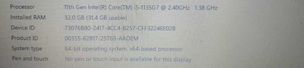 Precio 195 000,00 Dell Latitude 5420 Laptop  i5 de 11TH   32gb ram 256 SSDD  con cargador