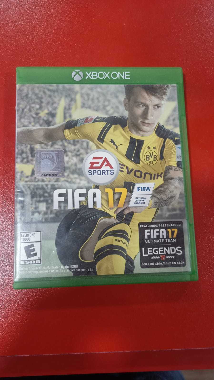 Precio 5 000,00 MICROSOFT XBOX ONE JUEGO FIFA 17 XBOX ONE