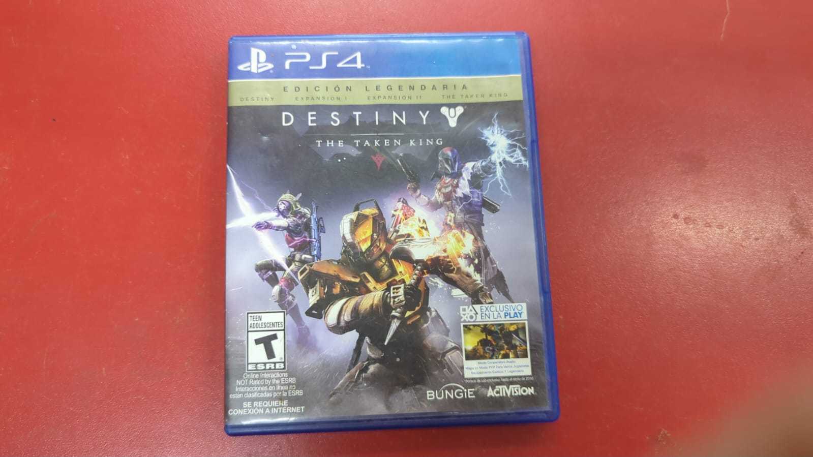 Precio 7 000,00 sony  juego de ps4 destiny taken ring