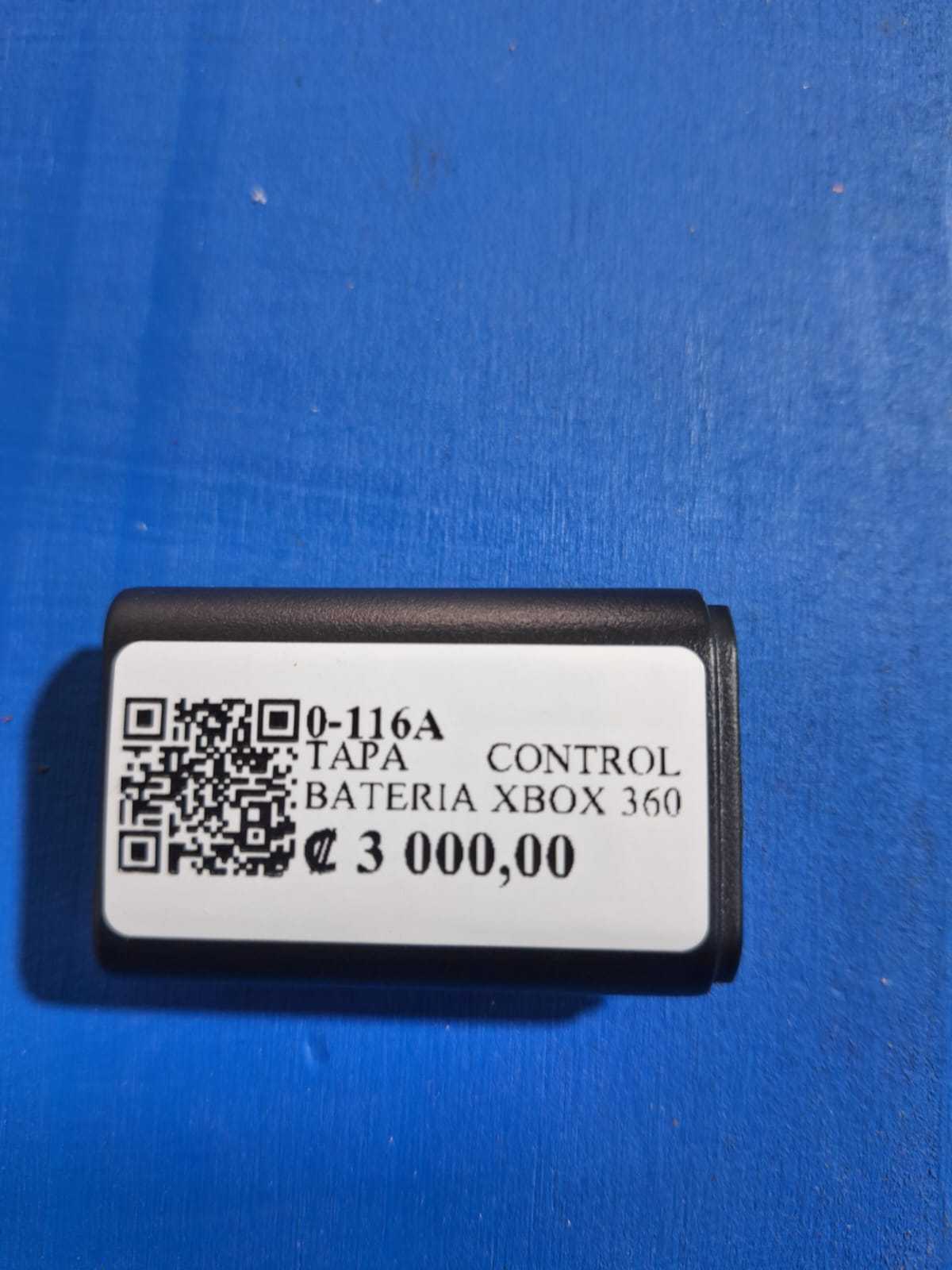 Precio 3 000,00 GENERICO XBOX 360 TAPA CONTROL BATERIA XBOX 360