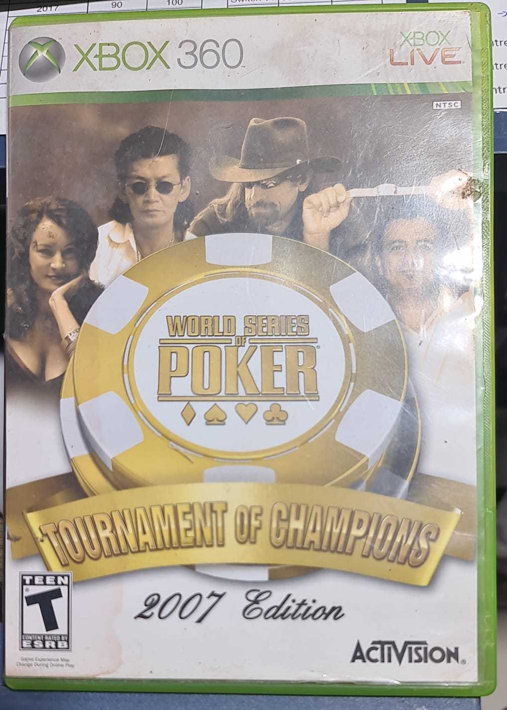 Precio 6 000,00 XBOX XBOX 360 JUEGO WORLD SERIES POKER 2007