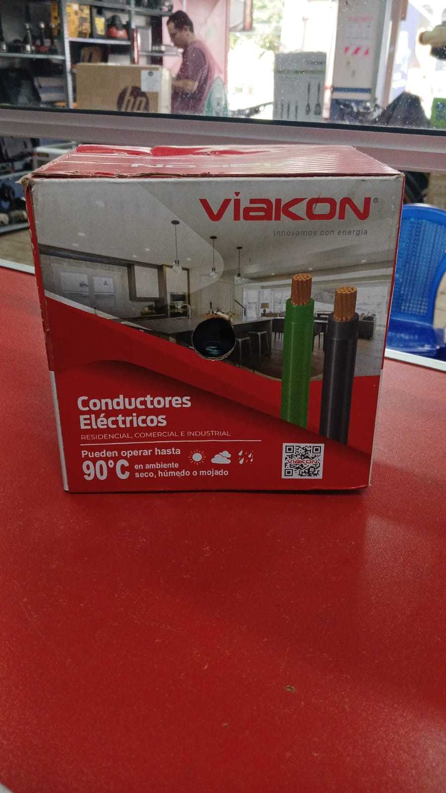 Precio 25 000,00 viakon thhn caja de cable 100 mts  calibre 12awg rojo