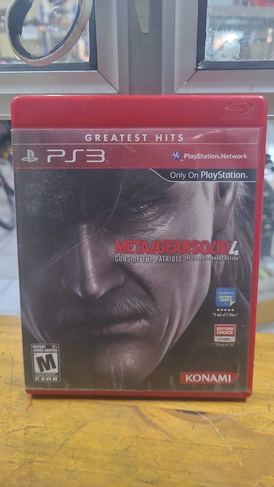 Precio 8 000,00 sony ps3 Metal gear solid 4