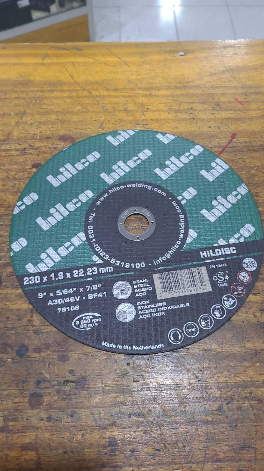 Precio 3 000,00 hilco  Disco de corte  9 pulgadas
