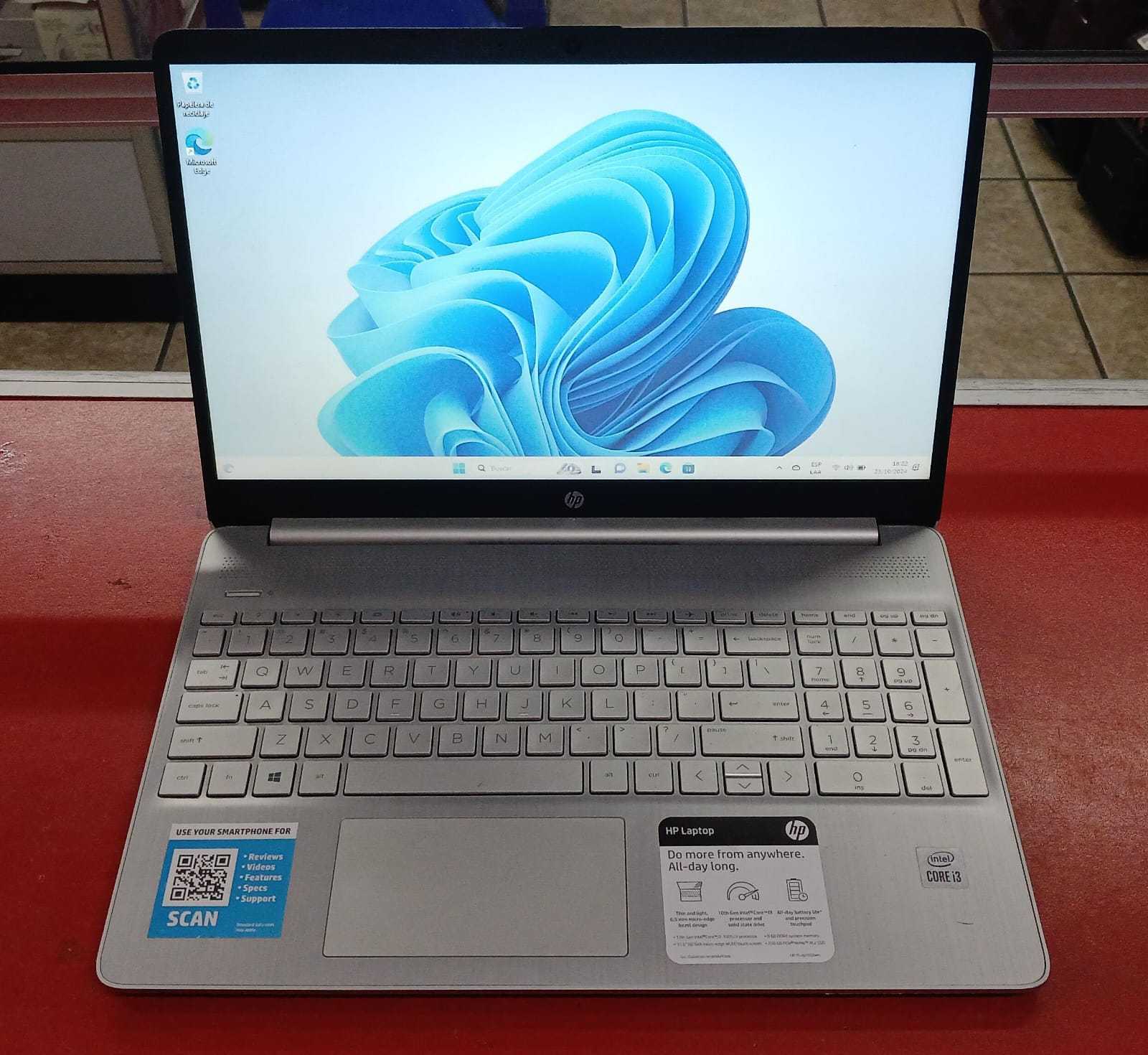 Precio 150 000,00 Hp 15 dy1032wm Laptop core i3 10th  8GB RAM