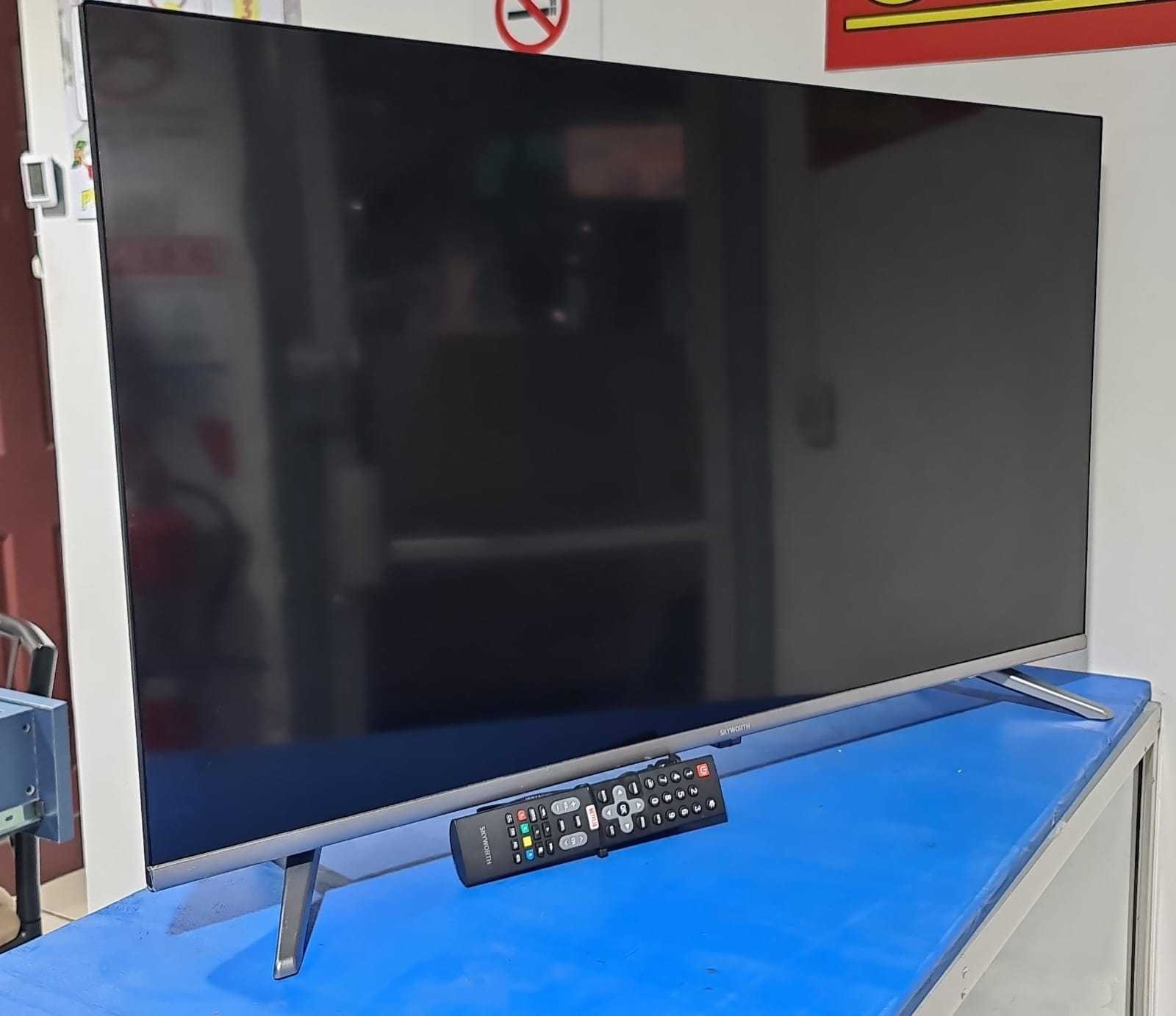 Precio 95 000,00 Skyworth 40tb5000 Pantalla led de 40, con diseño delgado, con sistema operativo Android 11, una frecuencia de actualización de 60 Hz, con asistente de Google y Chromecast, cuenta con bluetooth, Wi-Fi y Lan.