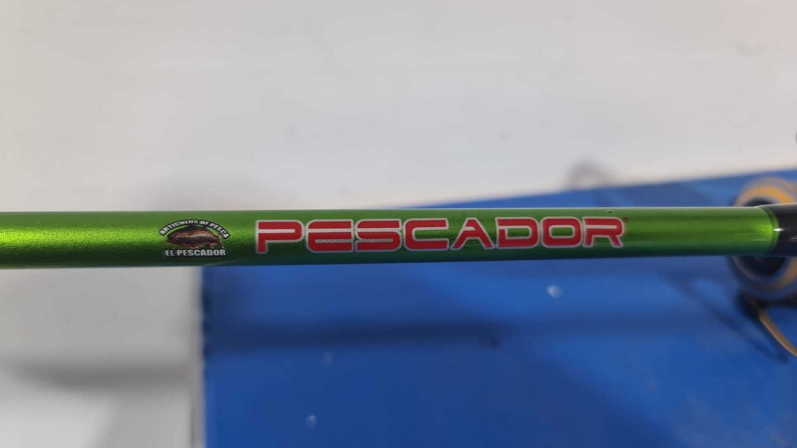Precio 55 000,00 PESCADOR  CANA DE PESCAR 10 A 30 LIBRAS CON CARRUCHA EN CARBONO