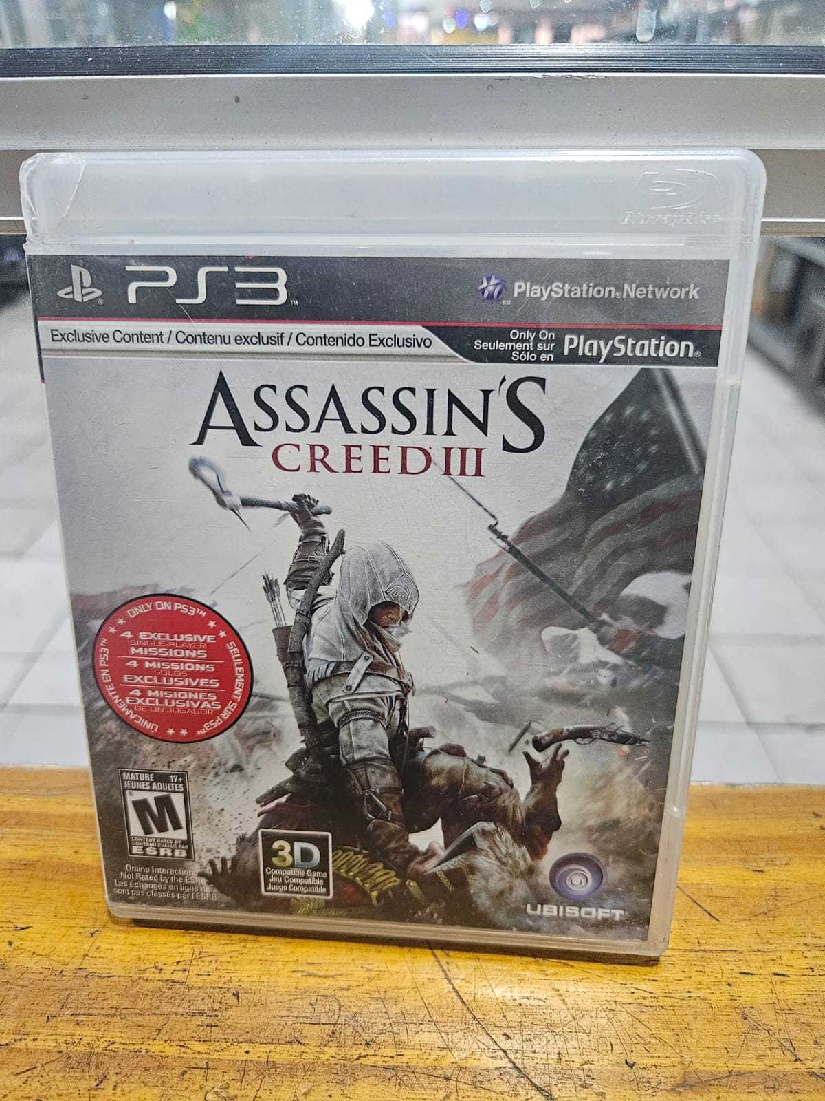 Precio 7 000,00 sony ps3 Assassins creed III