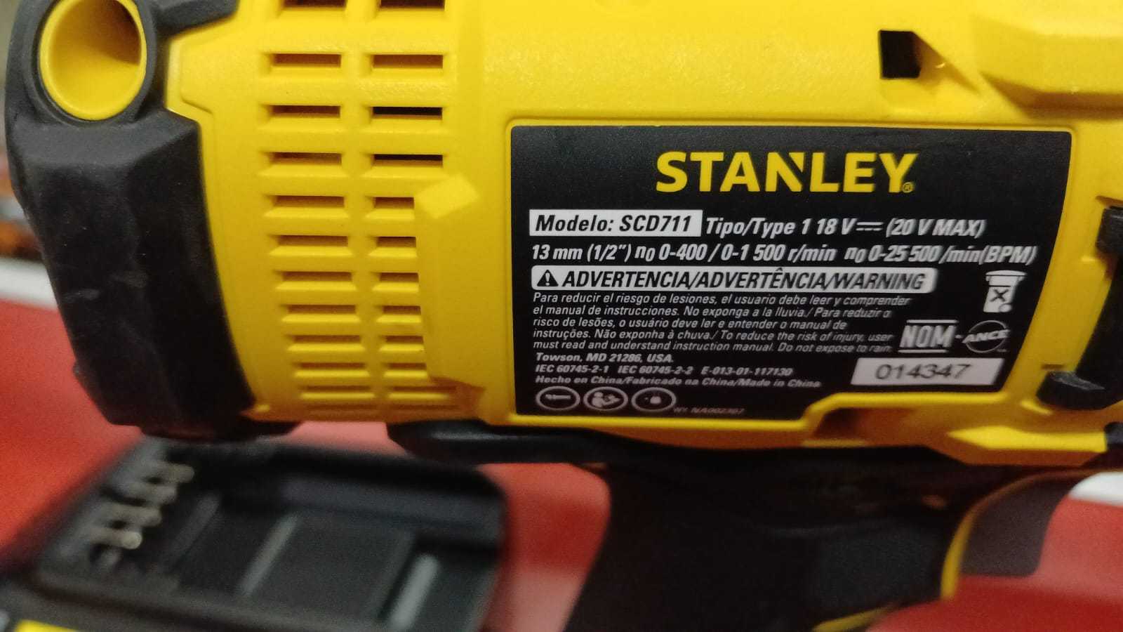 Precio 85 000,00 STANLEY SCD711 taladro  con bateria y cargador  v20