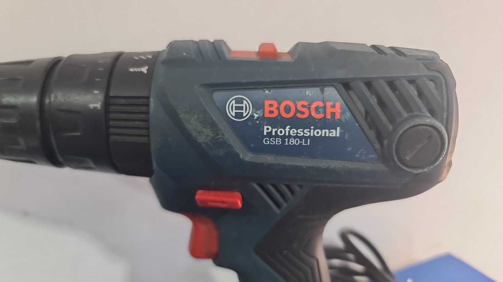 Precio 95 000,00 BOSCH GSB 180-LI Taladro Percutor Inalámbrico 18v 12 EN CAJA CON DOS BATERIAS Y CARGADOR