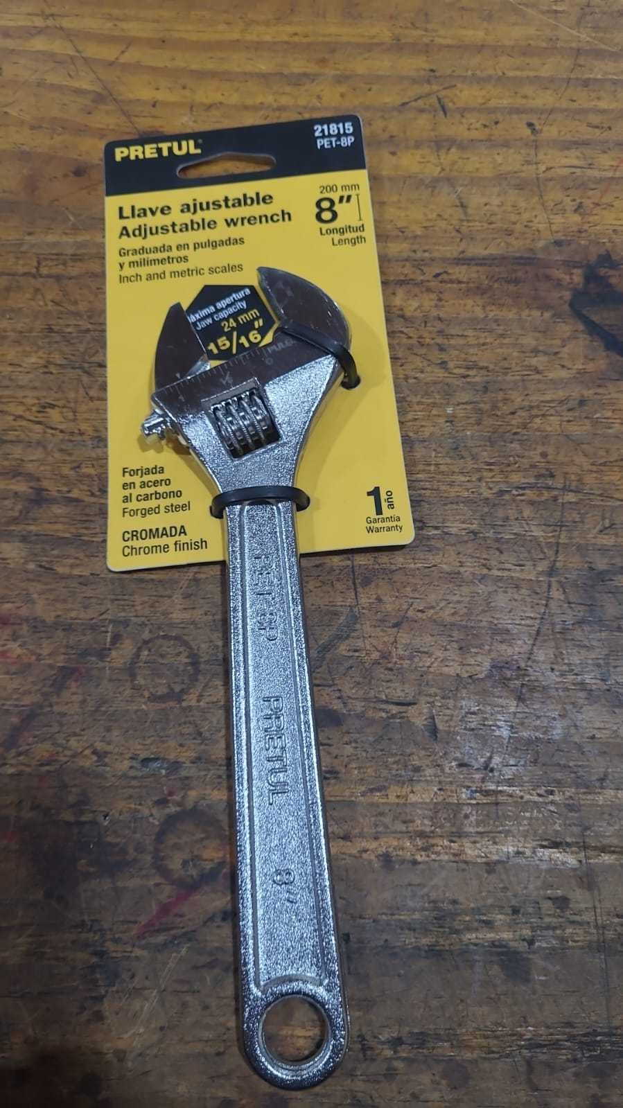 Precio 5 000,00 uyustools  Llave ajustable 8