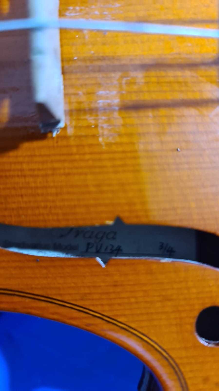 Precio 55 000,00 PRADA  VIOLIN 3 CUARTOS CON ARCO CON ESTUCHE