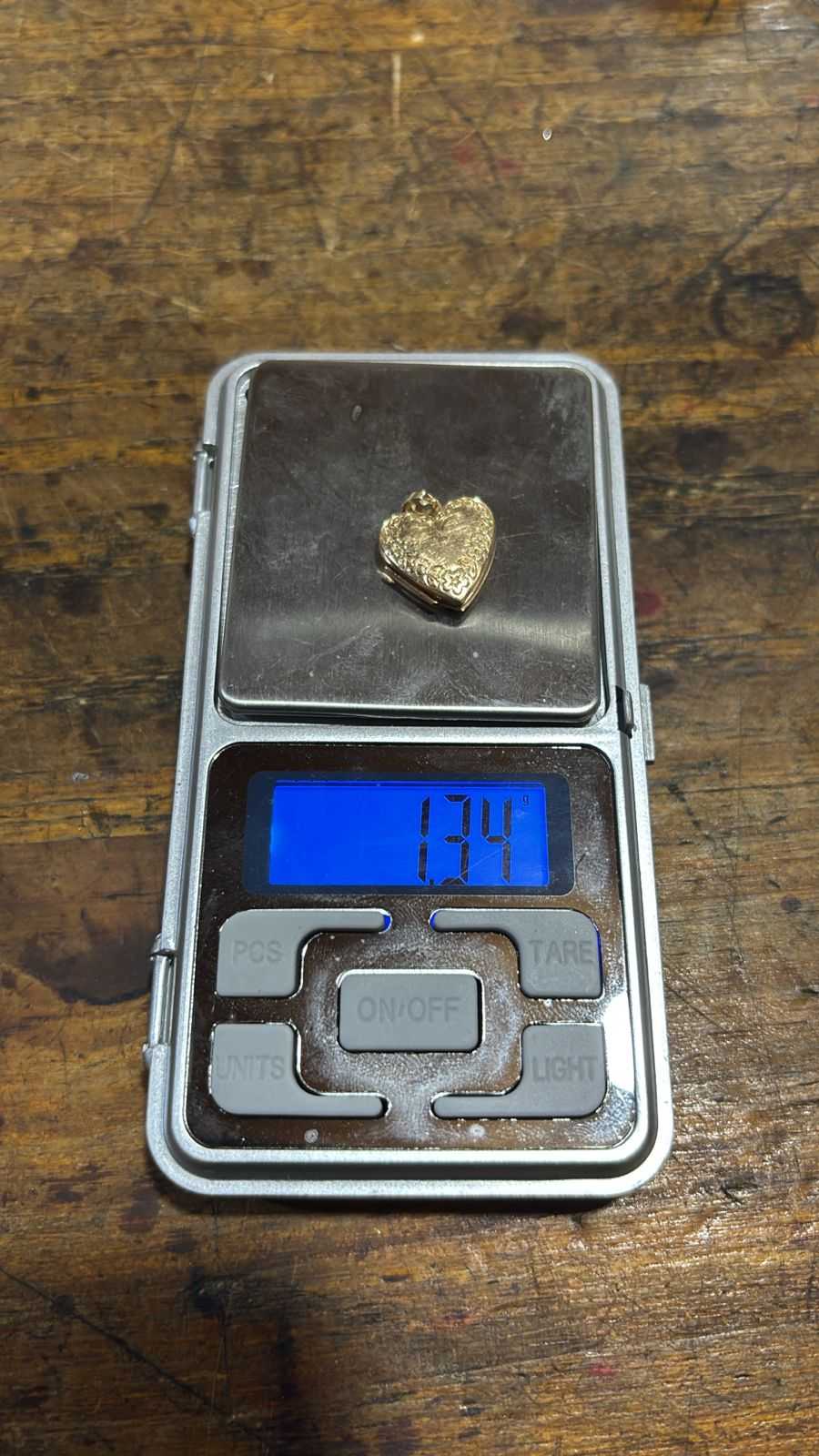 Precio 24 120,00   Relicario corazón 1.34g 10k