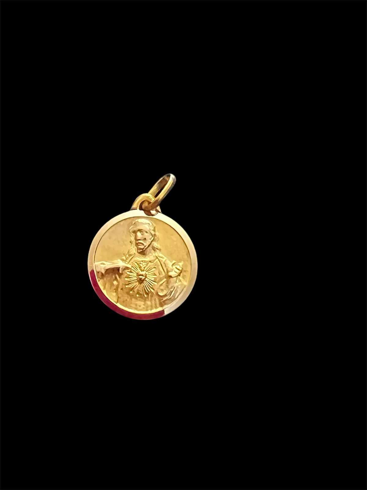 Precio 56 000,00   Medalla redonda del corazon de Jesus