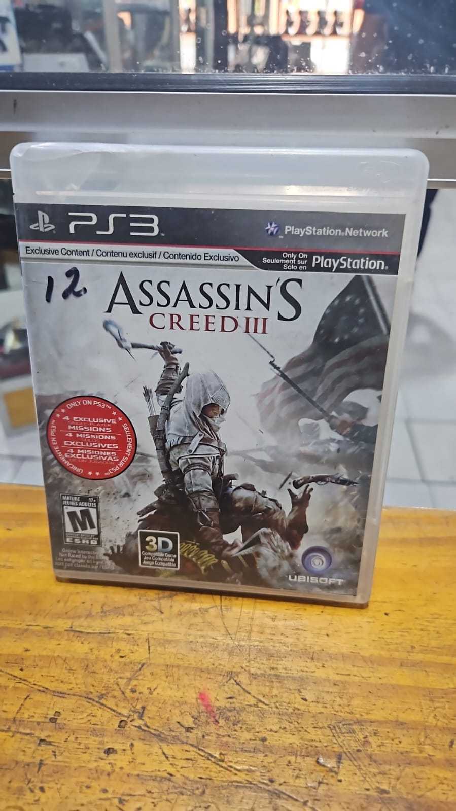 Precio 7 000,00 sony ps3 Assassins creed III