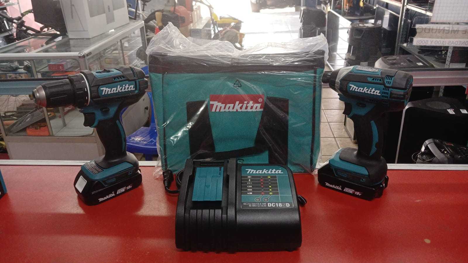 Precio 130 000,00 MAKITA ct225syx COMBO TALADRO Y ATORNILLADORA MAKITA LXT CON DOS BATERIAS Y CARGADOR