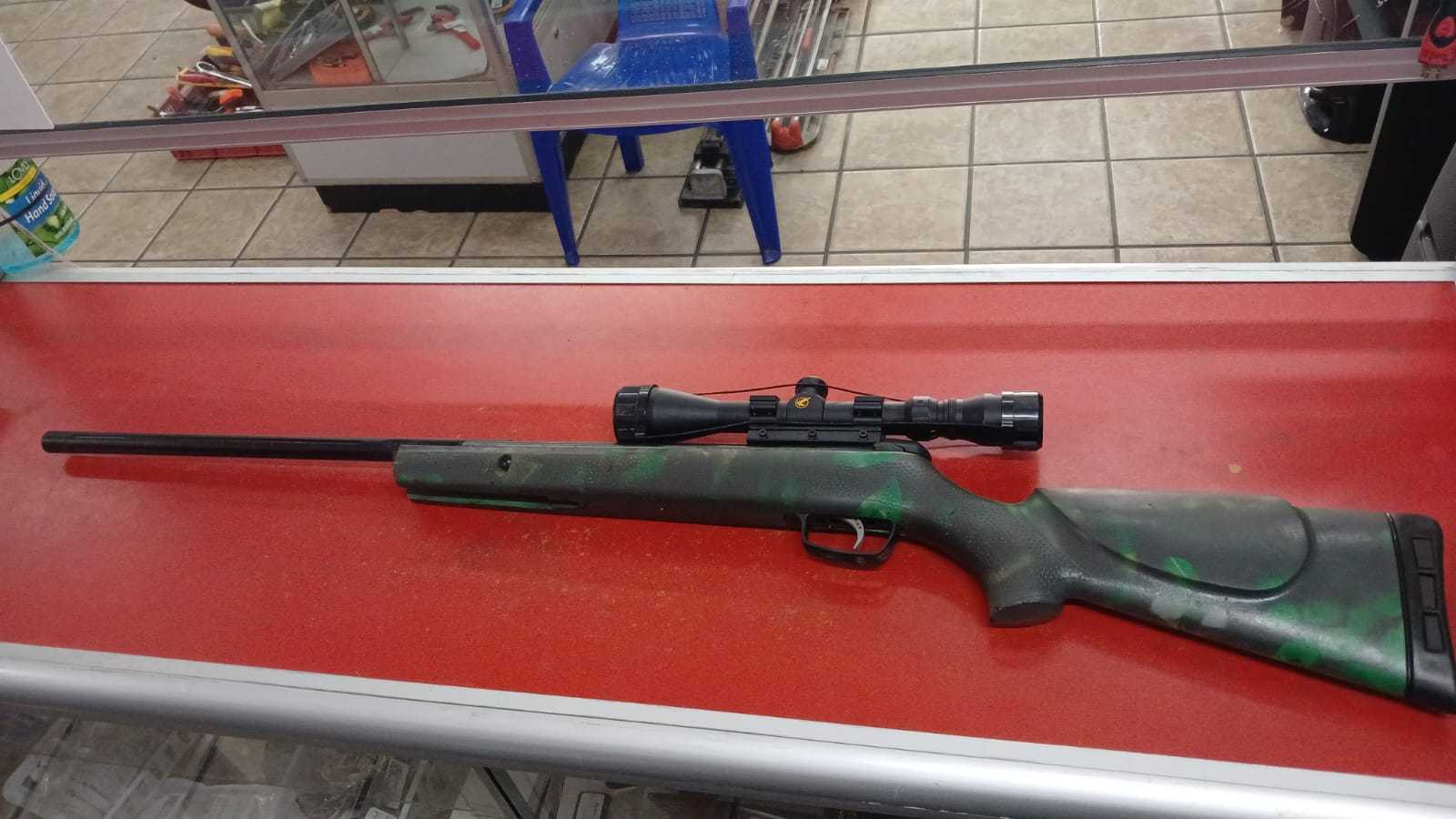Precio 180 000,00 gamo big cat 1250 rifle de copas  5.5  con mira telescopica  y estuche
