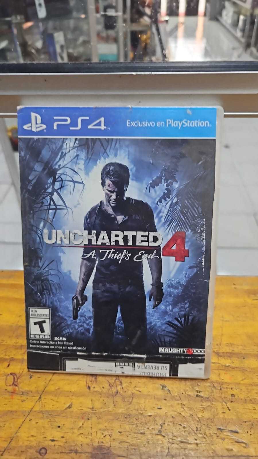 Precio 8 000,00 sony ps4 Uncharted 4