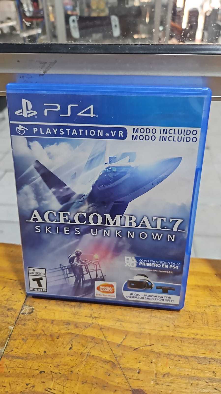 Precio 7 000,00 sony ps4 Ace combat 7