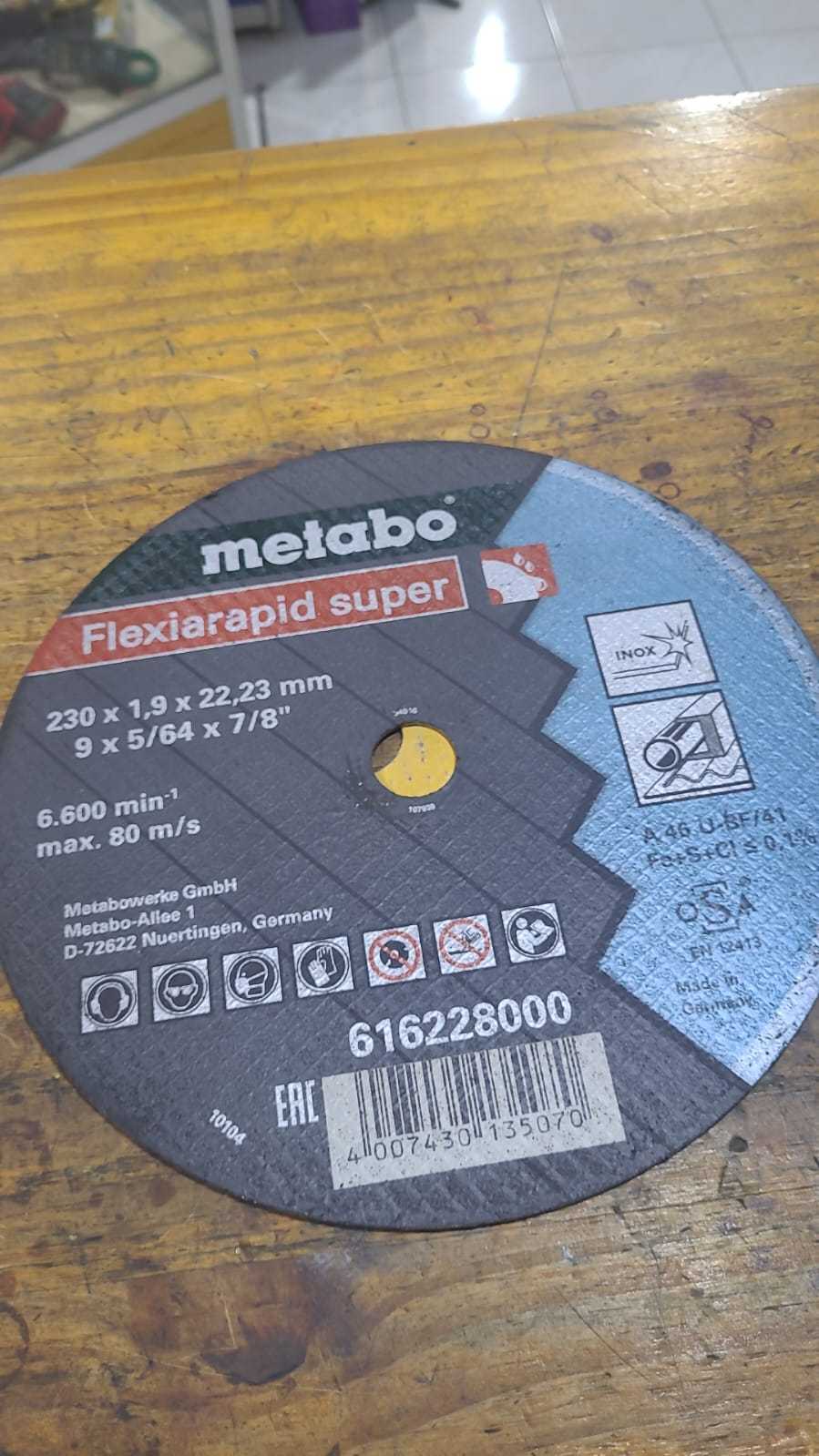 Precio 2 000,00 metabo  Disco corte metal