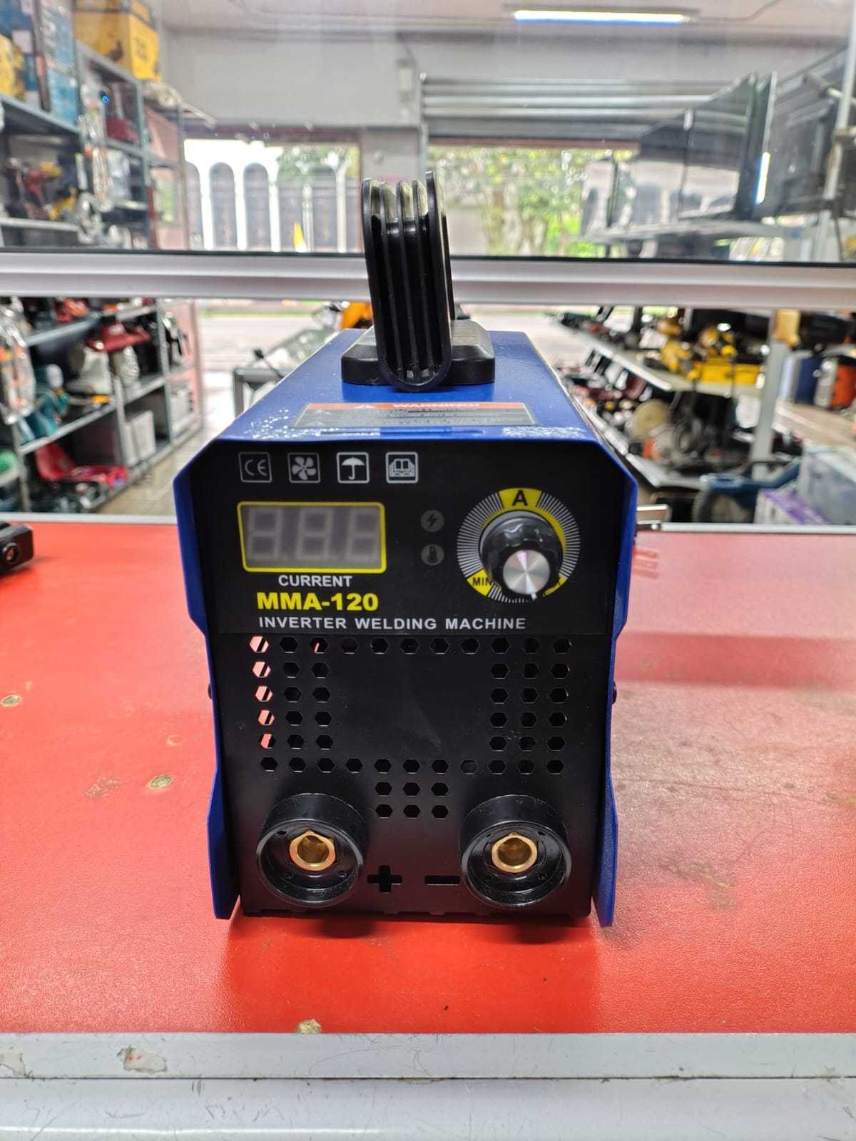 Precio 39 500,00 Fierro MMA-120 Maquina de soldar 120amp con lentes fotosensibles nuevo en caja