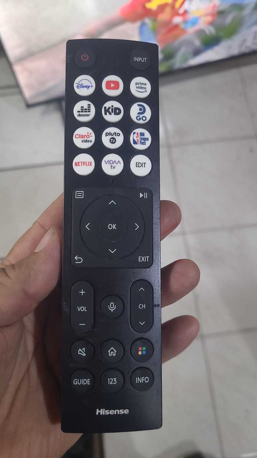 Precio 150 000,00 hisense  Pantalla  smartv con control 50 pulgadas