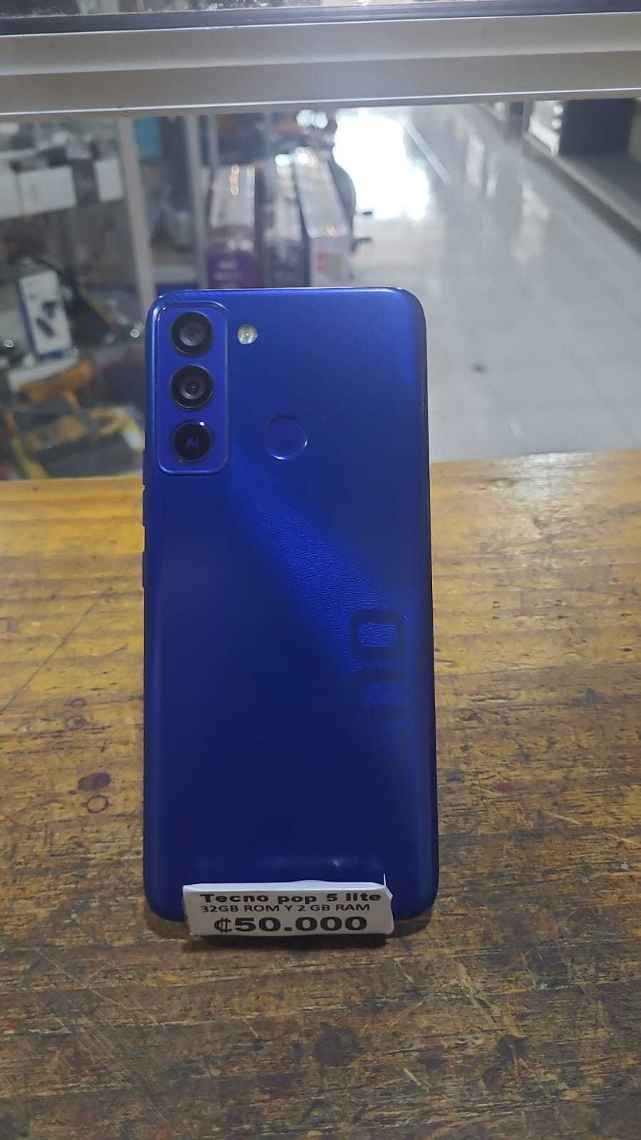Precio 50 000,00 tecno pop 5 lte celular 32g y 2ram