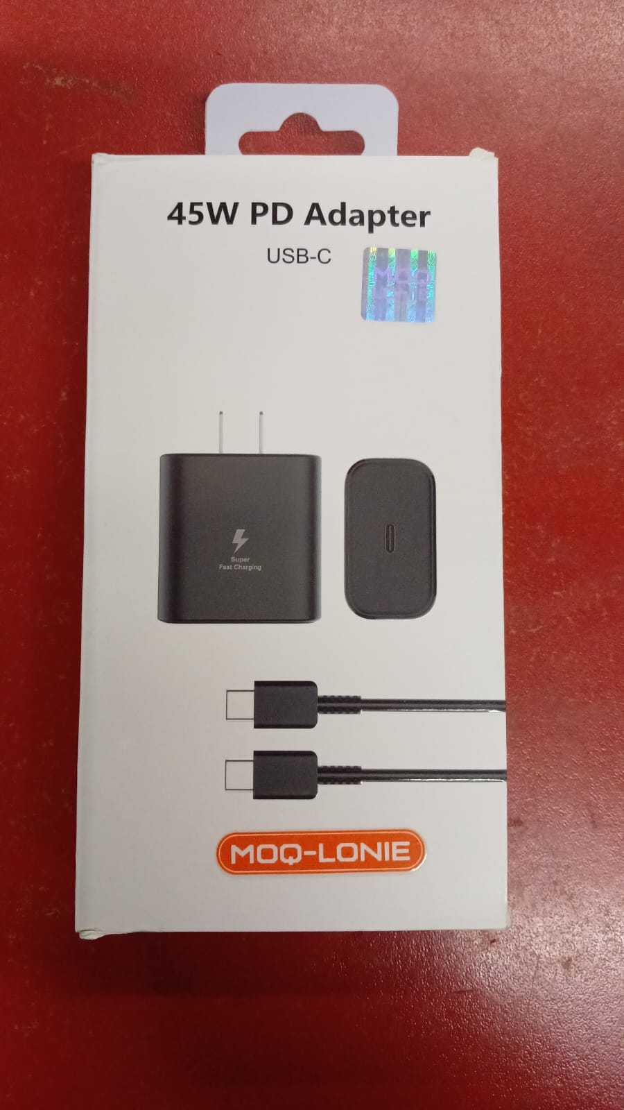 Precio 10 000,00 MOQ  LONIE  CARGADOR  45w conector tipoC