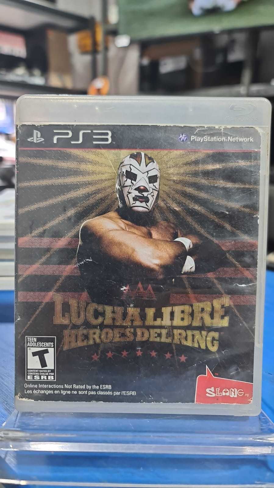 Precio 6 500,00 PS3  JUEGO PS3 LUCHA LIBRE HEROES DEL RING