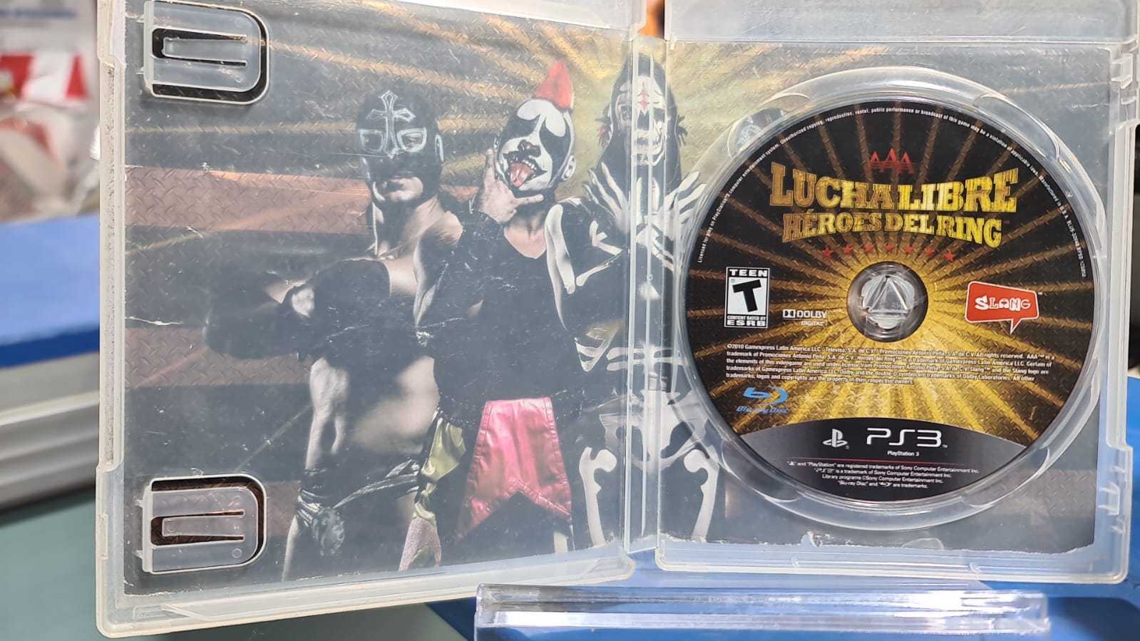 Precio 6 500,00 PS3  JUEGO PS3 LUCHA LIBRE HEROES DEL RING