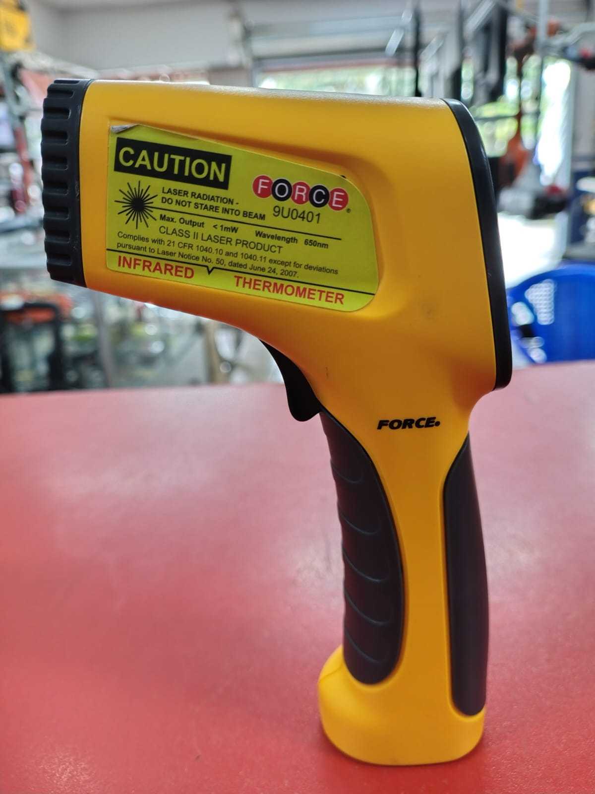 Precio 40 000,00 force 9U0401 Termómetro Infrarrojo Indicador Laser