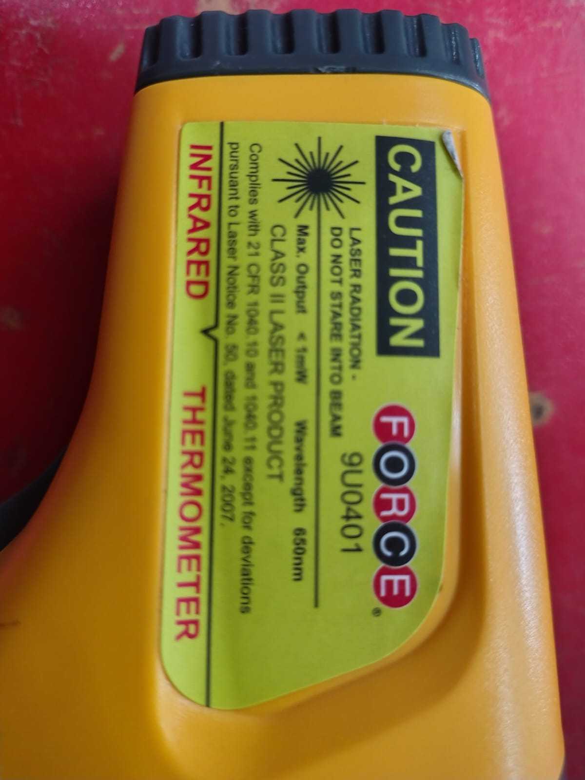 Precio 40 000,00 force 9U0401 Termómetro Infrarrojo Indicador Laser