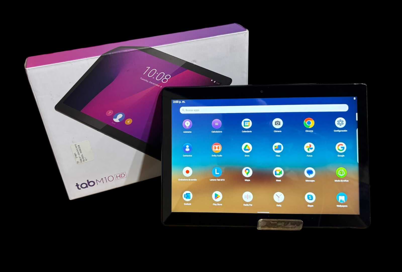Precio 65 000,00 lenovo tabm10 Tablet 10 pulgadas caja cargador 2 ram 16gb tiene entrada para sim