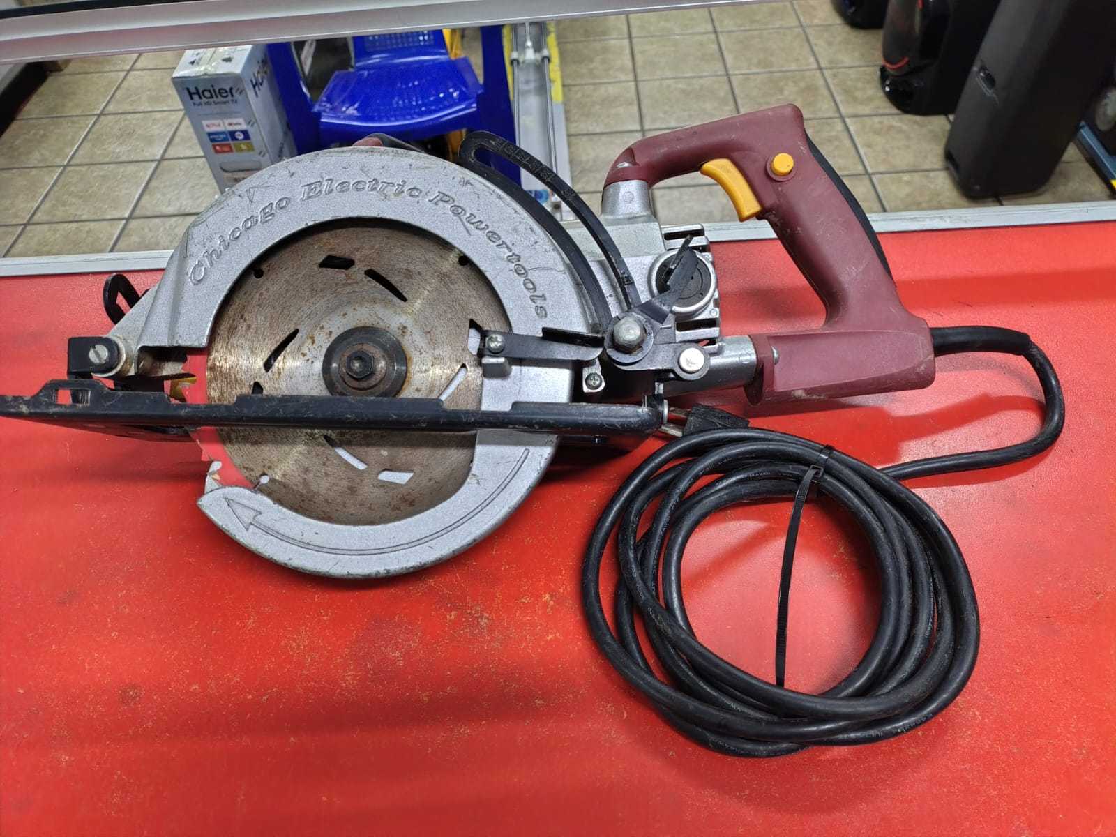 Precio 50 000,00 Chicago Electric 68988 Sierra Circular De Transmision Chicago Electric 68988 Rojo 7-14