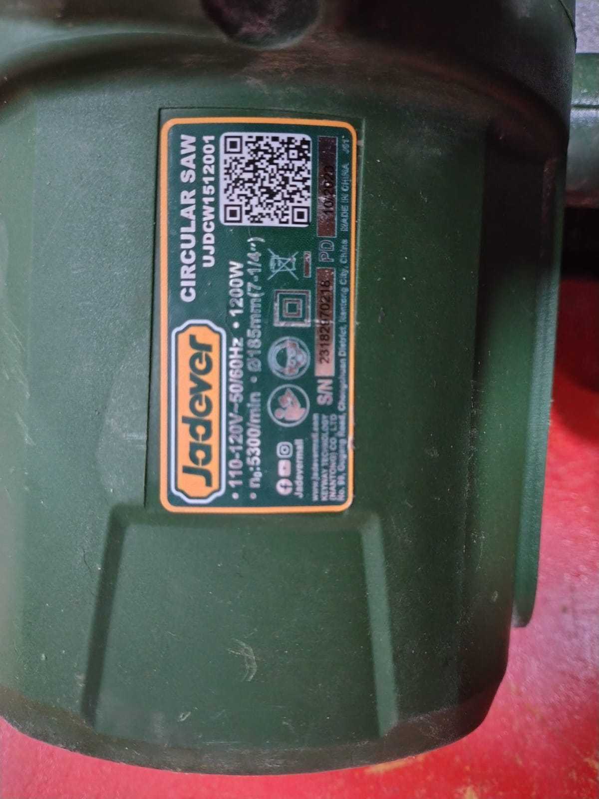 Precio 30 000,00 Jadever ujdcw1512001 Sierra Circular JDCW1512001 - Jadever 7 14
