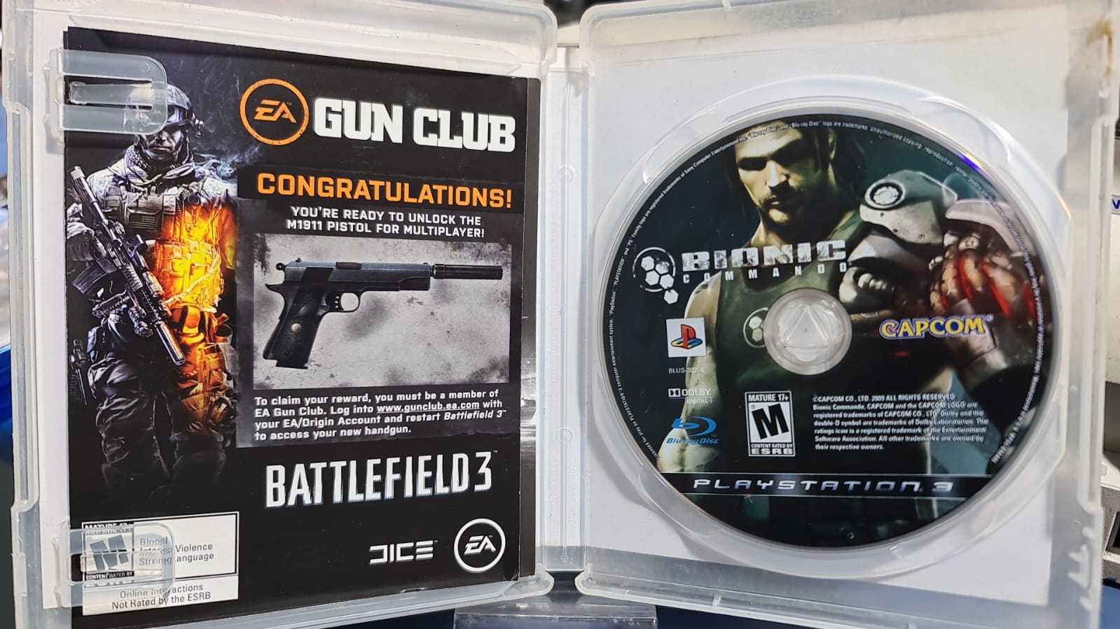 Precio 5 000,00 PS3  JUEGO PS3 BIONIC COMANDO